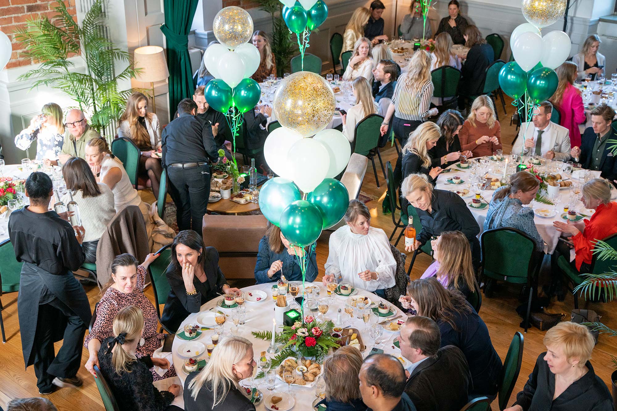 Middag under event på Cedergrenska