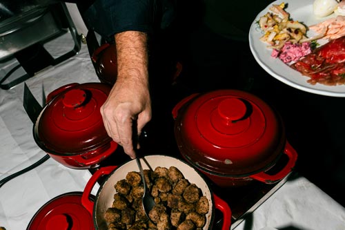 Under ett julbord hos Cedergrenska