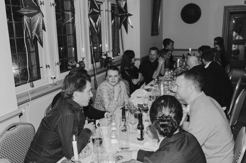 Under ett julbord hos Cedergrenska