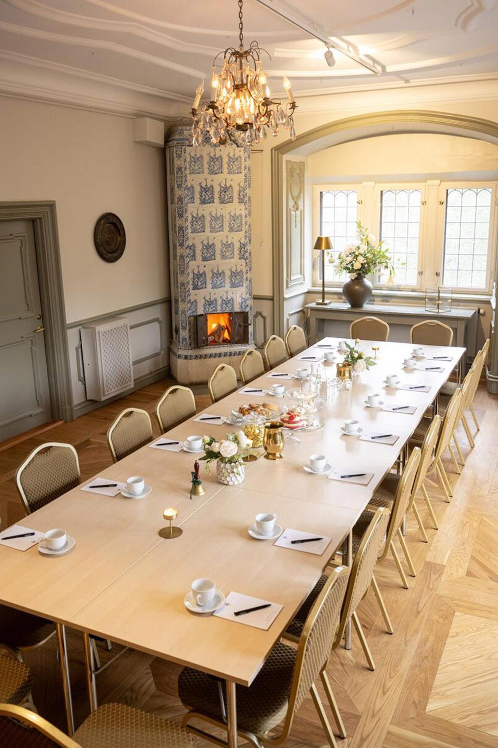 Olika aktiviteter för en konferens, kickoff eller event