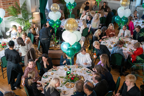 Under ett event hos Cedergrenska