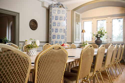 Under ett event hos Cedergrenska