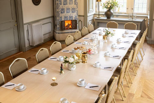 Under ett event hos Cedergrenska