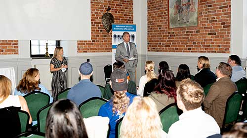 Konferenslokal hos Cedergrenska